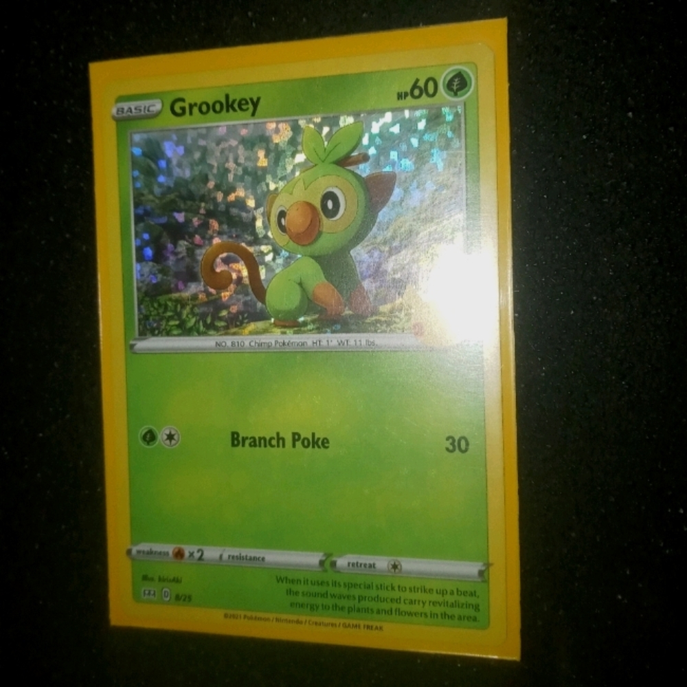 Pokemon 25th anniversary grookey